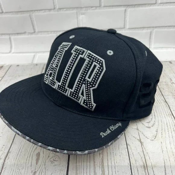 Air‎ Jordan Dunk Champ 7 1/4 Jumpman Hat FItted Cap Black Men